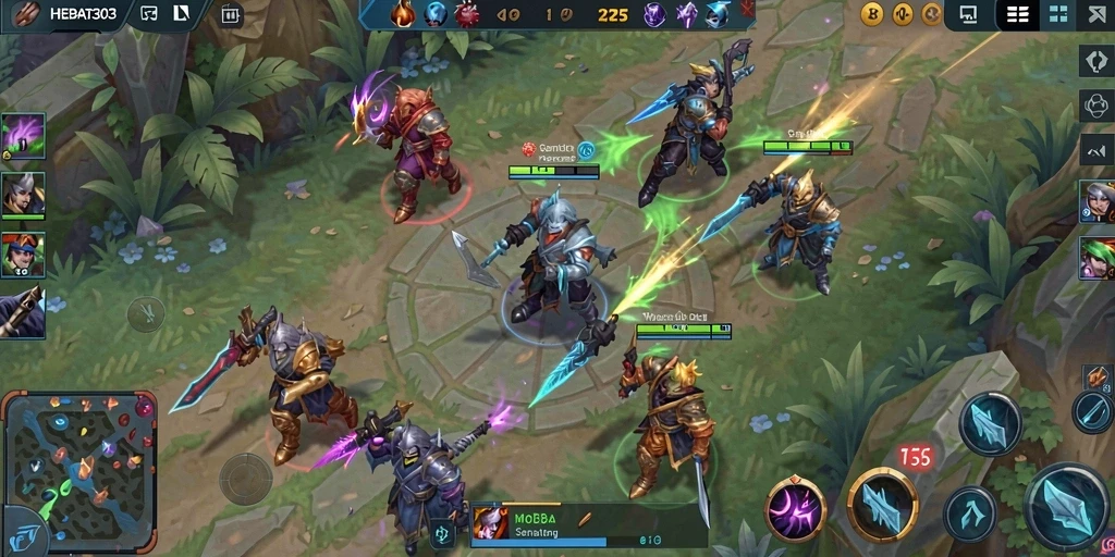 Tampilan gameplay HEBAT303 penuh aksi dan strategi.