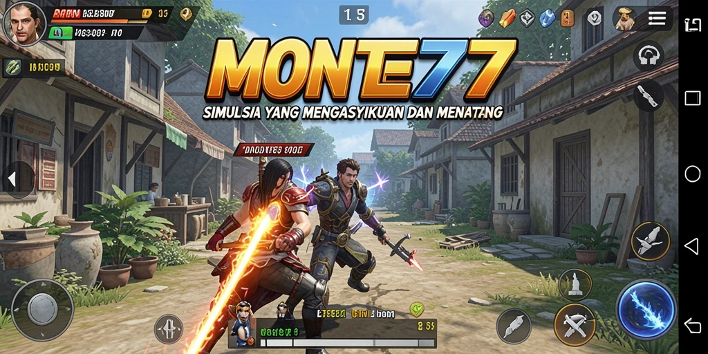 Screenshot gameplay <strong>MONTE77</strong> yang menunjukkan simulasi yang menarik dan menantang.