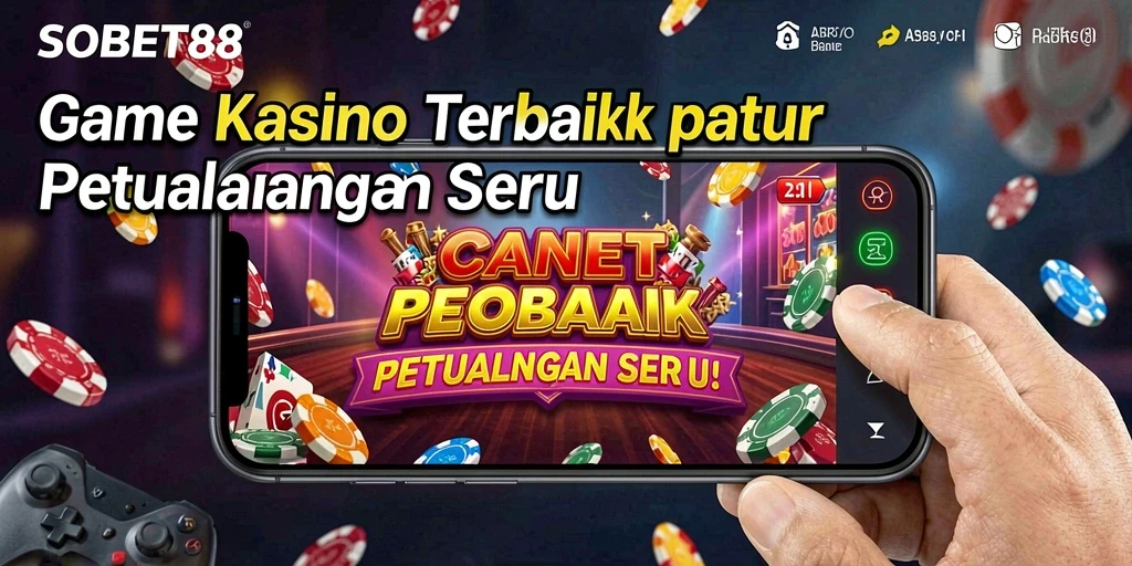 Gameplay seru di SOBET88 dengan beragam pilihan permainan kasino.