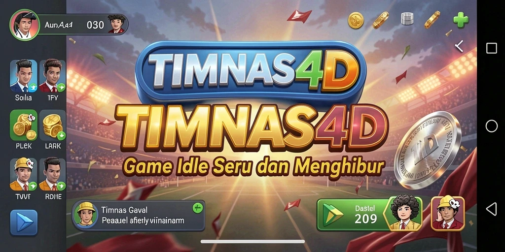 Tampilan gameplay TIMNAS4D yang menarik di kategori Idle.